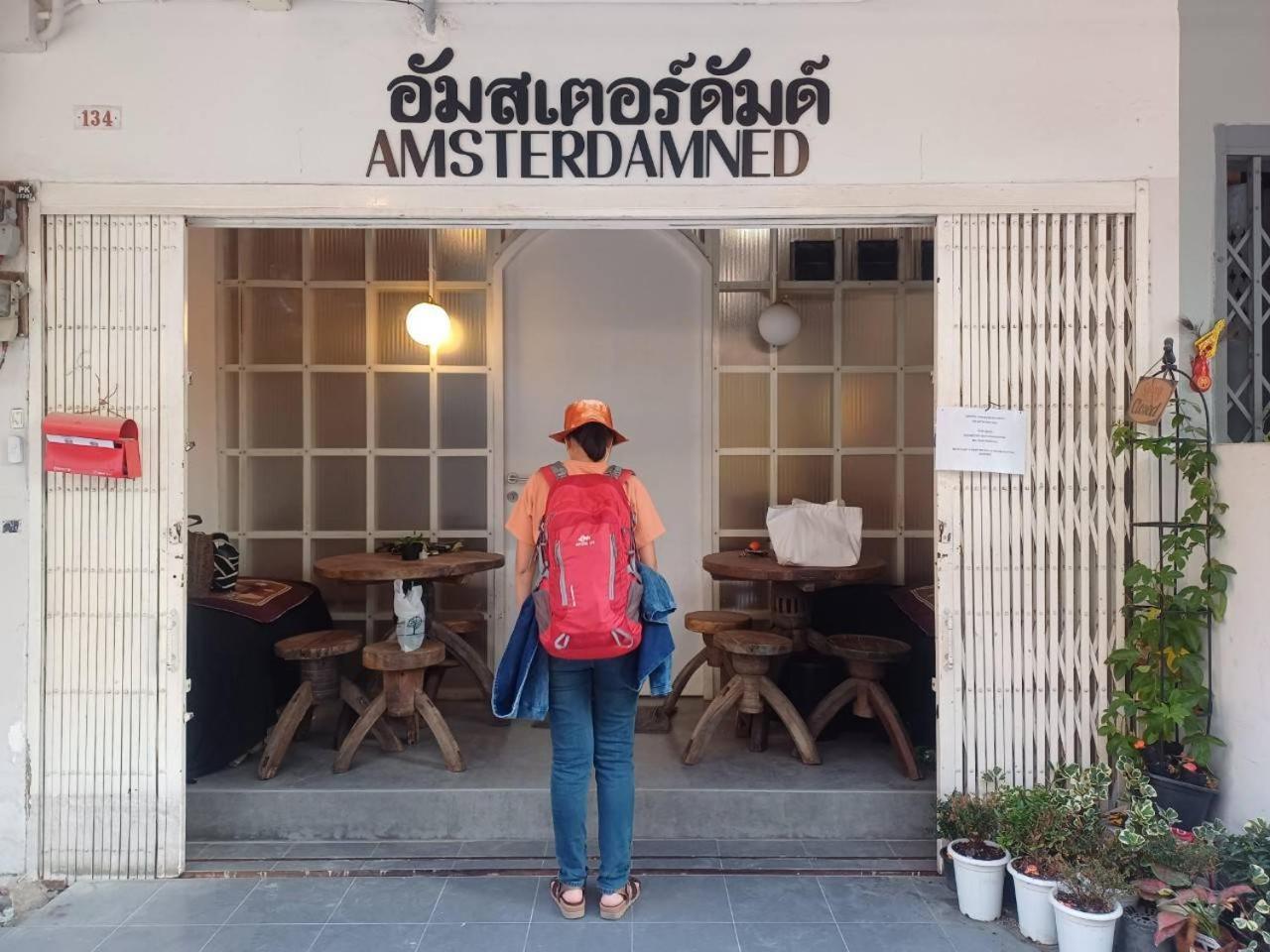 Amsterdamned Hostel Банкок Екстериор снимка